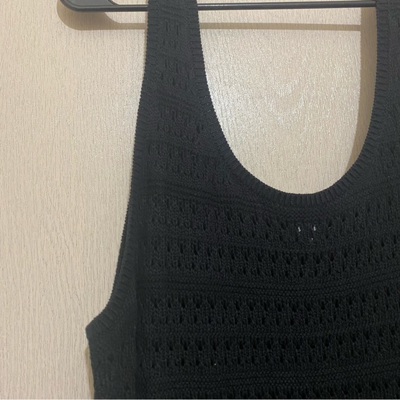 Black Crochet Sleeveless Dress - Old Navy - Size 2XL - NWOT - Picture 2 of 5